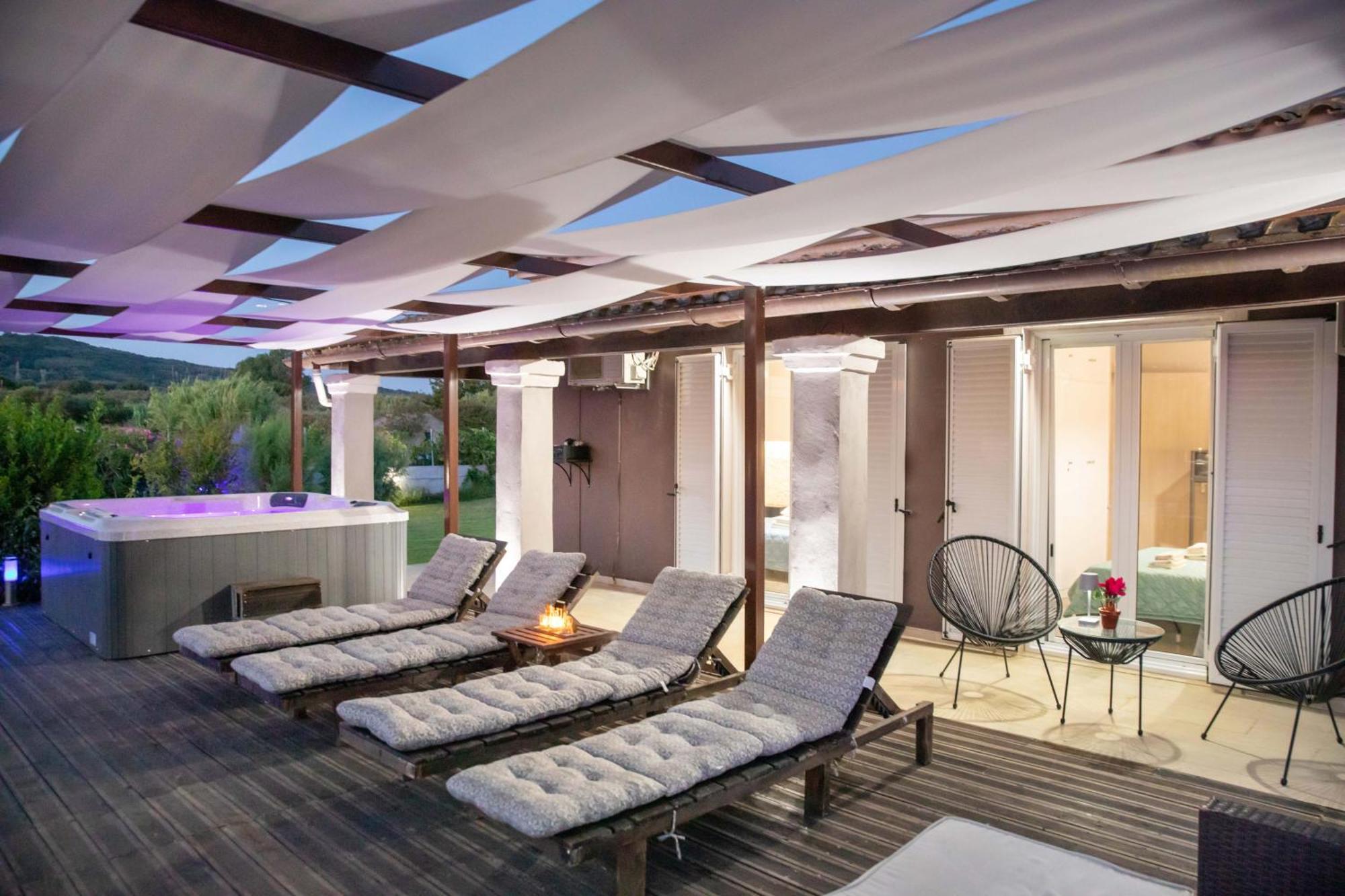 Villa Sand Dune Agios Georgios  Exteriör bild