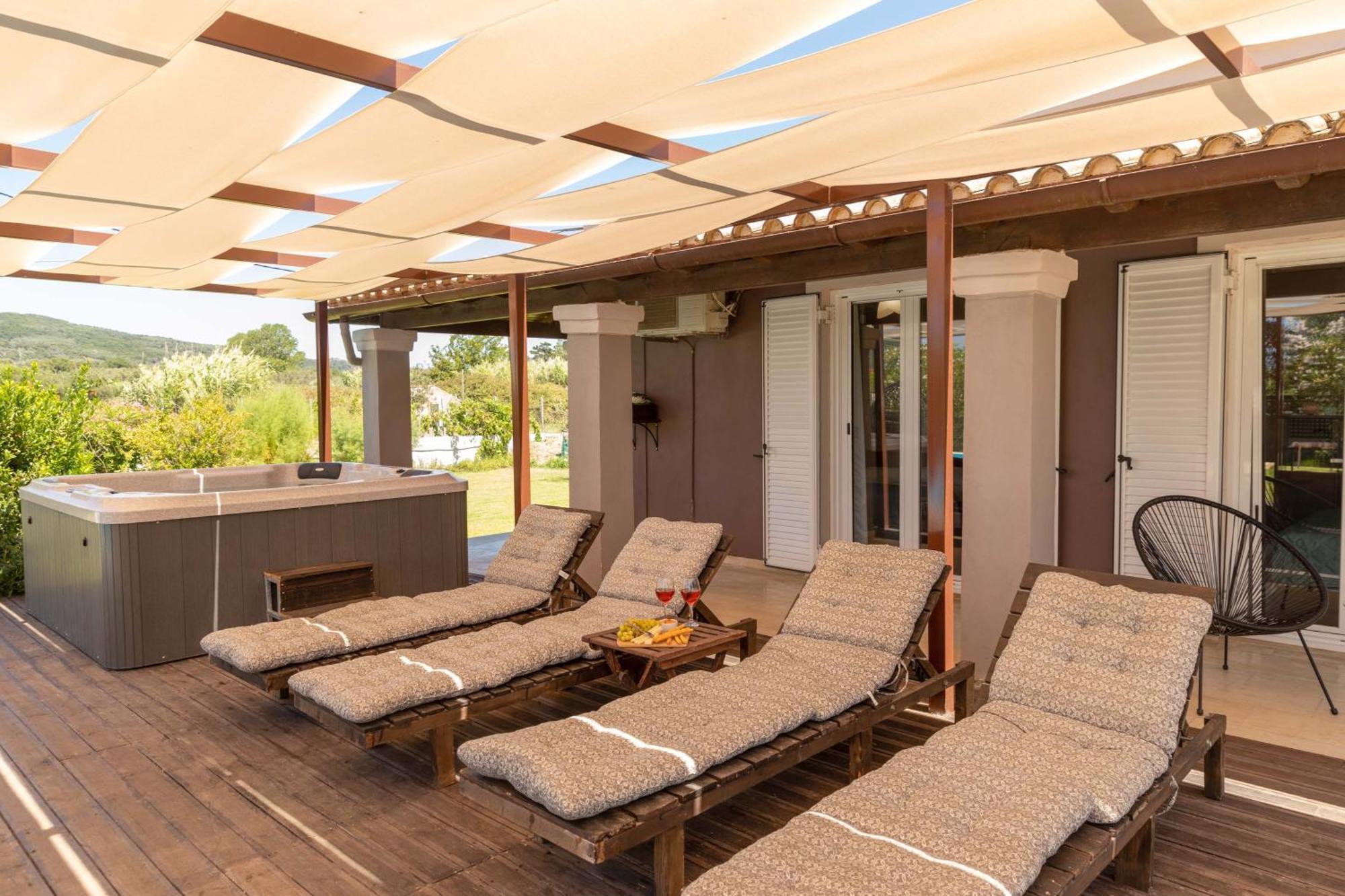 Villa Sand Dune Agios Georgios  Exteriör bild